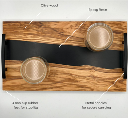 JETBLACK EPOXY TRAY