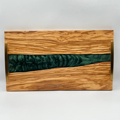 #104 EMERALD GREEN EPOXY TRAY