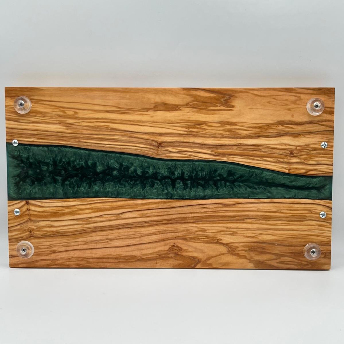 #104 EMERALD GREEN EPOXY TRAY