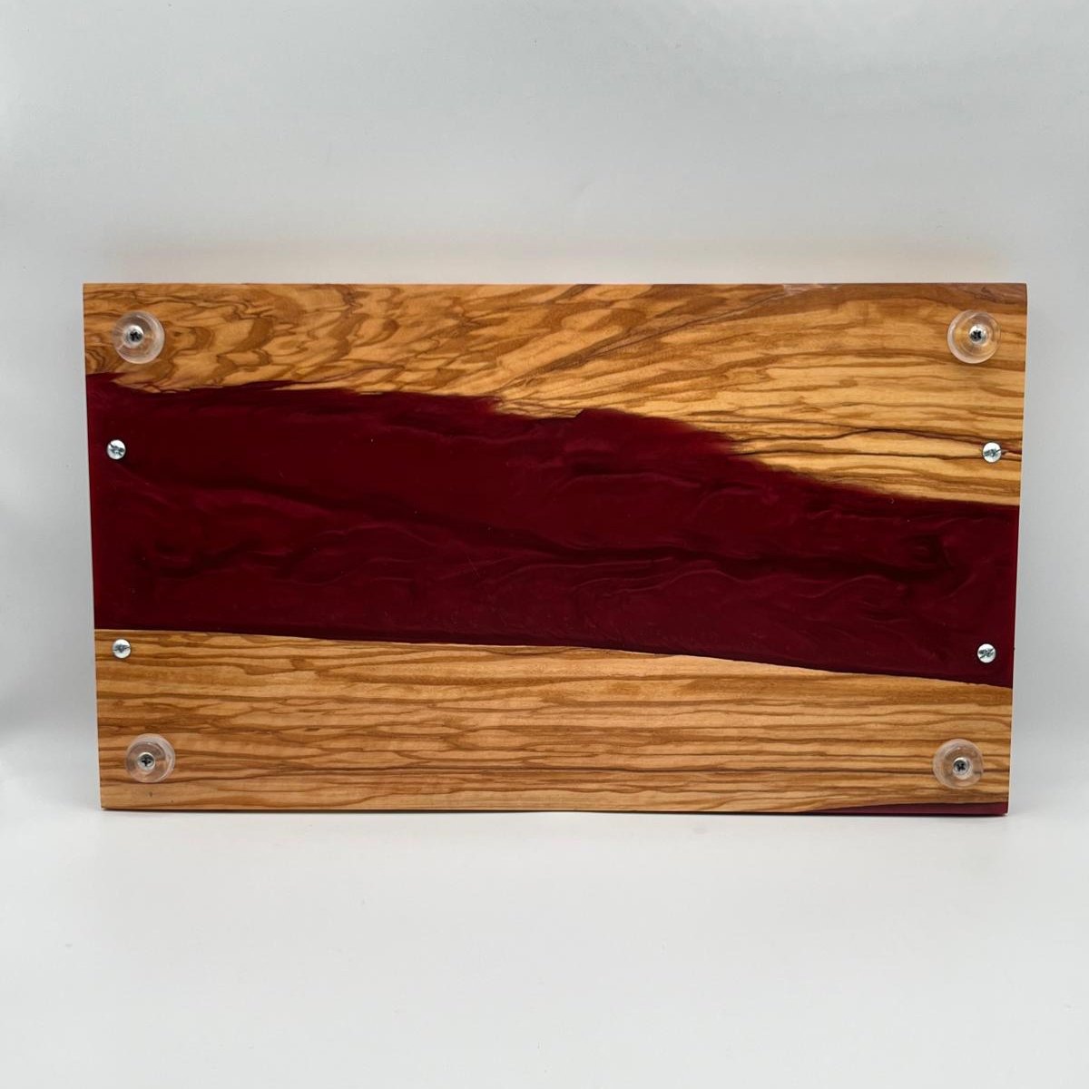 #103 REDWINE EPOXY TRAY