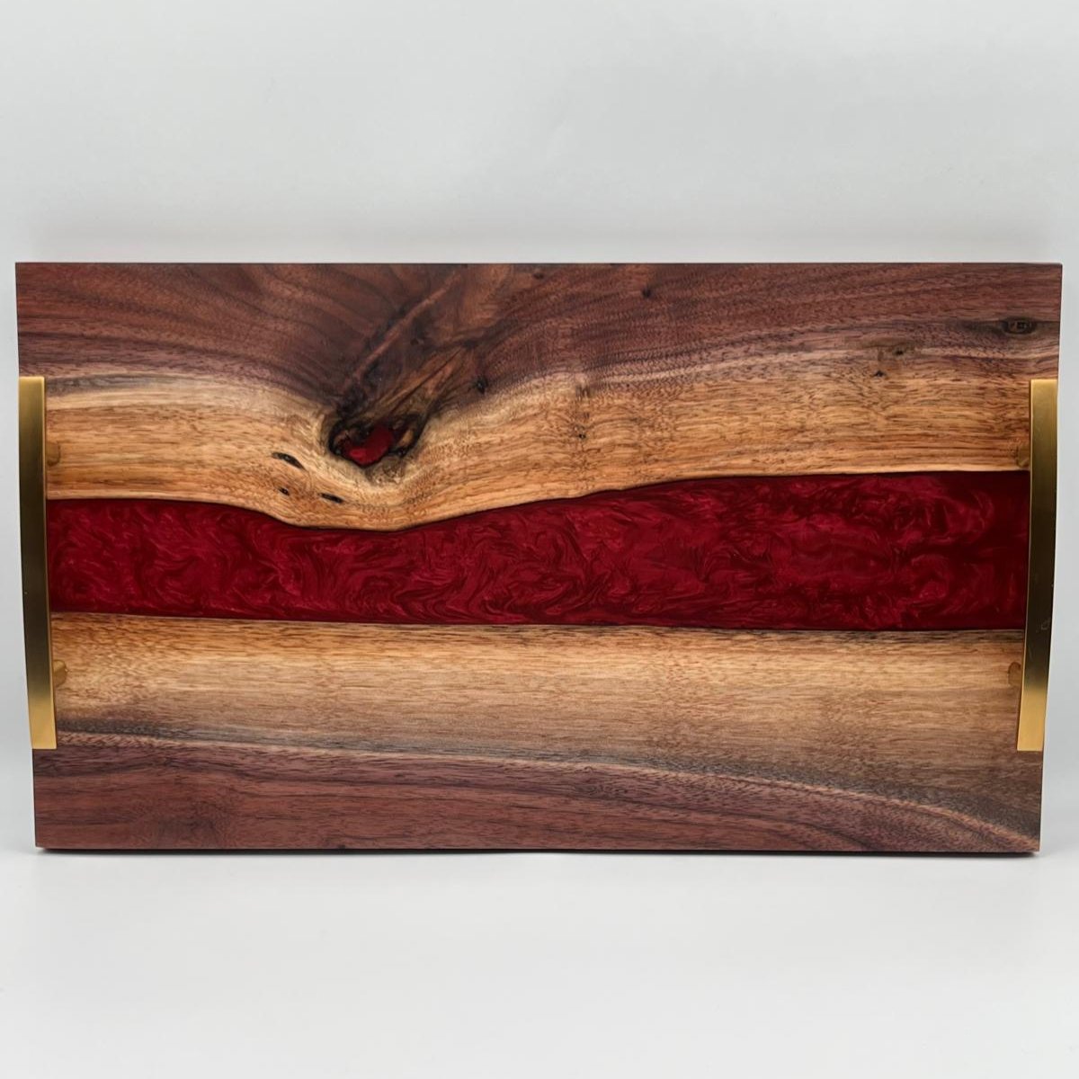 #105 REDWINE EPOXY TRAY