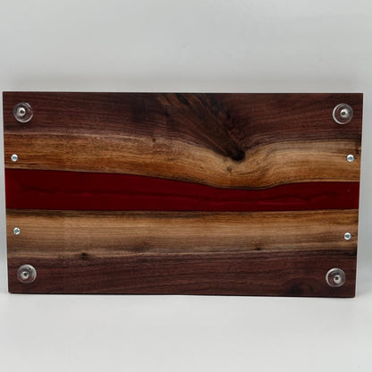 #105 REDWINE EPOXY TRAY